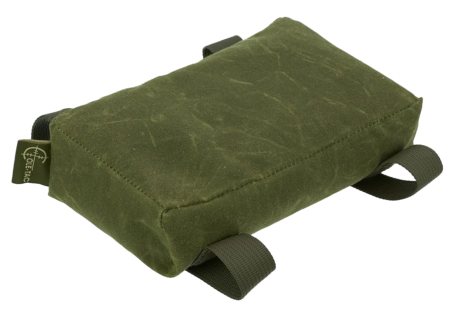 Cole-Tac FB302 Waxed Prefilled Flat Rifle Shooting Bag Green Cordura Nylon