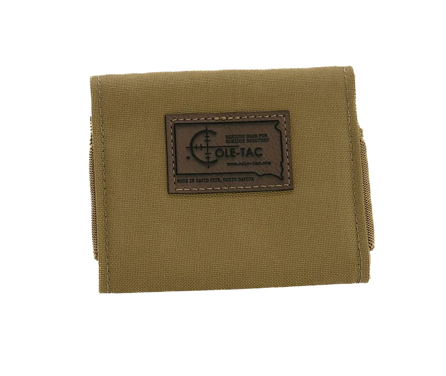 Cole-Tac HW1002 Hunter Ammo Wallet Coyote Brown Cordura 10 Round