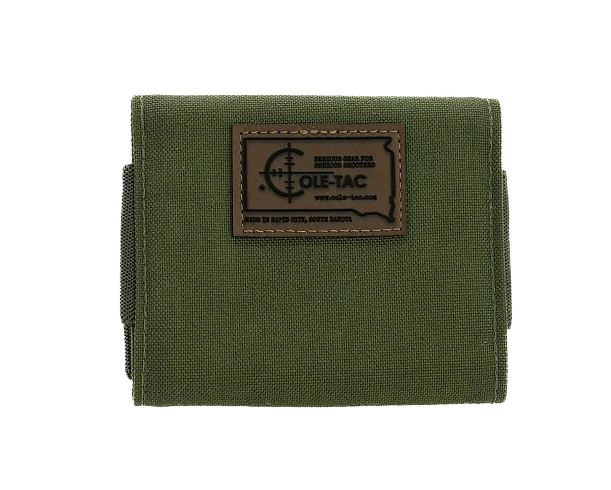Cole-Tac HW1004 Hunter Ammo Wallet OD Green Cordura 10 Round