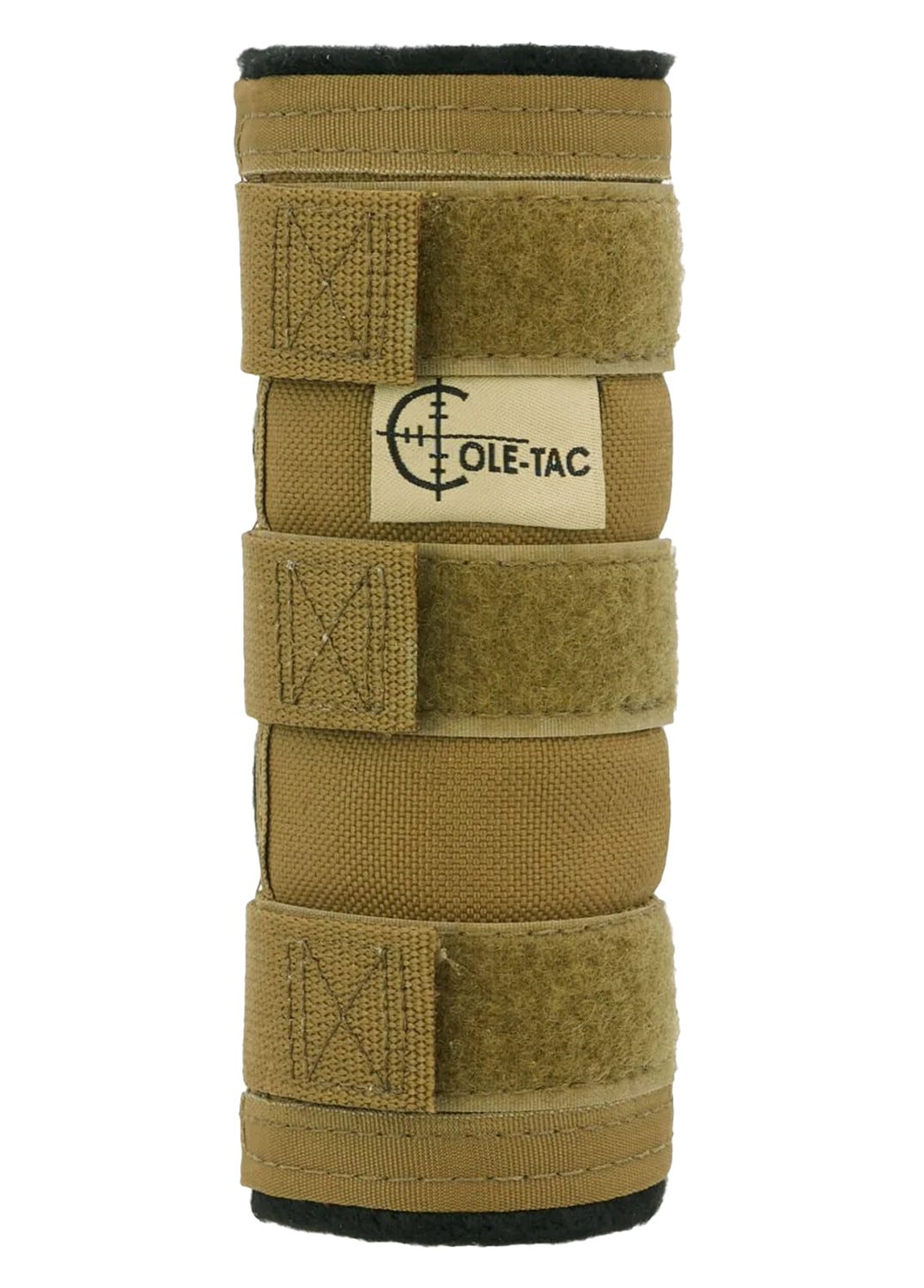 Cole-Tac MP102 Metal Python Suppressor Cover 6" Coyote Brown