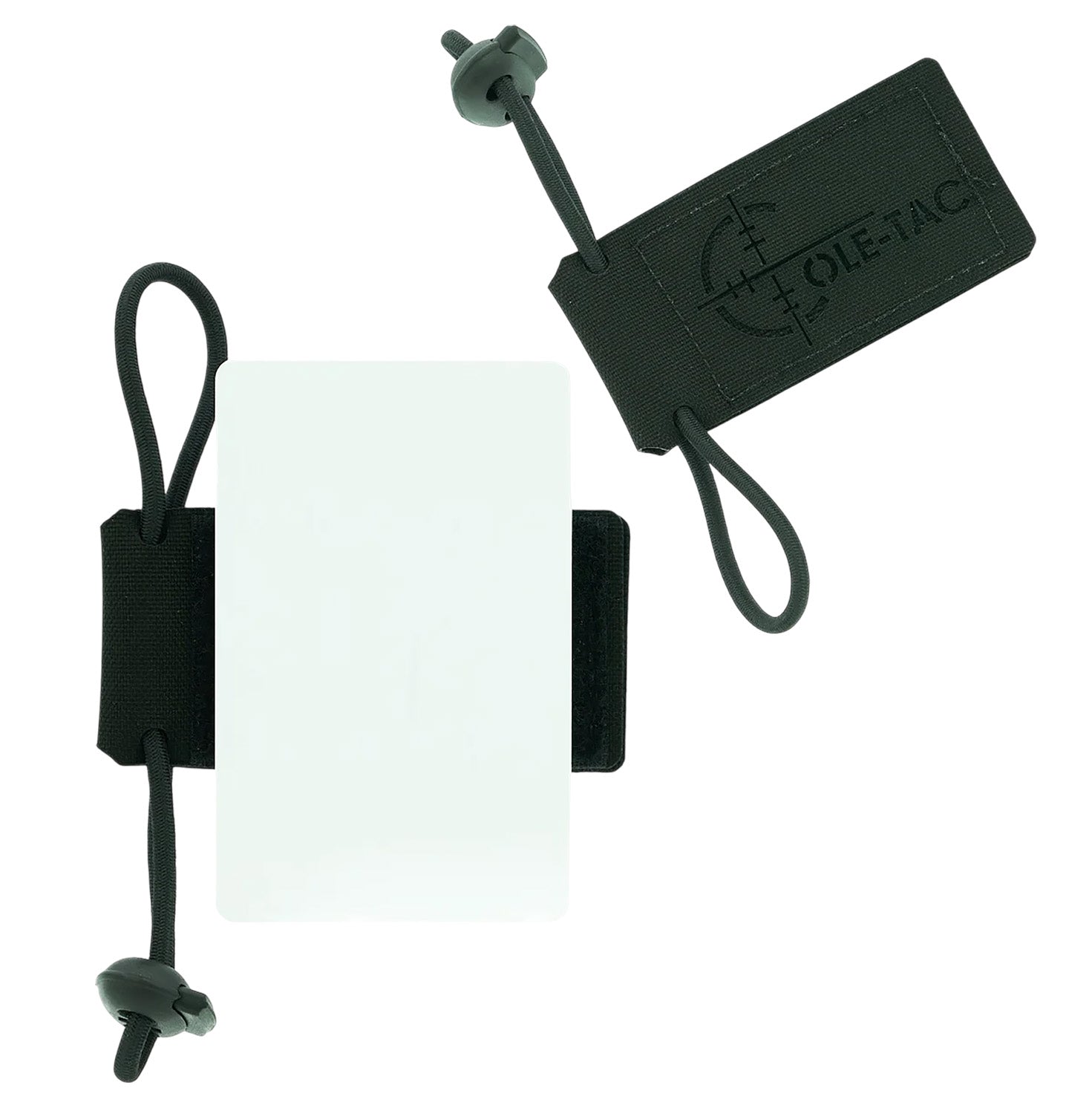 Cole-Tac CH2001 V2 Shooter's Cheat Sheet Reference Card Black