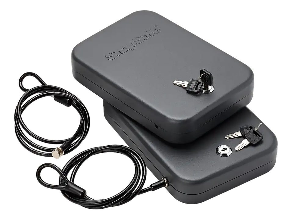 SnapSafe 75201 Large Key Entry Steel Lock Box 9.50" x 6.50" x 1.75" 2-Pack