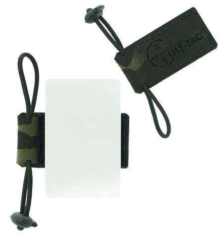 Cole-Tac CH2005 V2 Shooter's Cheat Sheet Reference Card Black