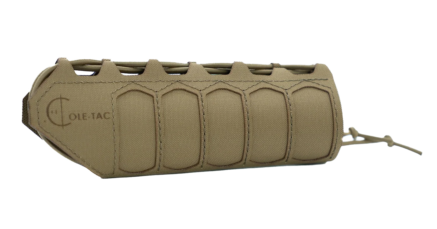 Cole-Tac HG102 SD Handguard Wrap No Slots Coyote Brown Squadron 6.5" Length