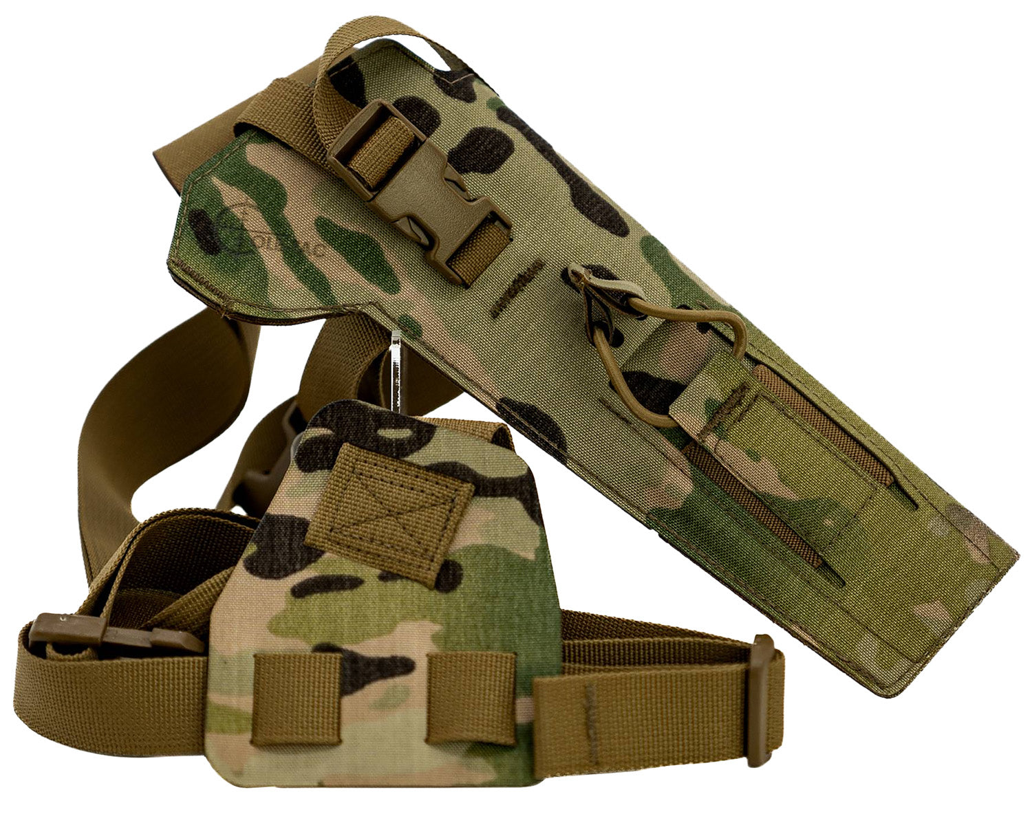Cole-tac VW103 Varmint Wrangler Chest Pistol Holster Multi-Cam Right Hand