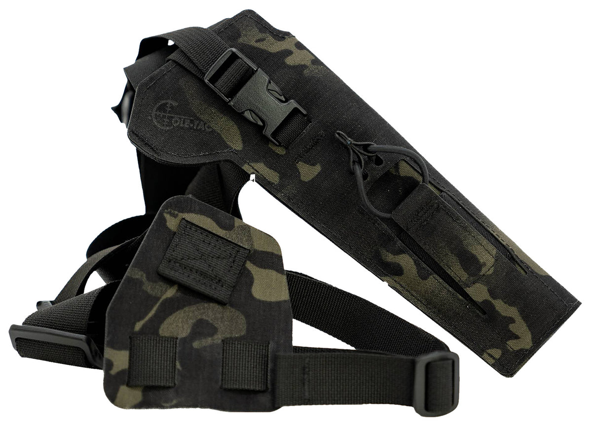 Cole-tac VW105 Varmint Wrangler Chest Pistol Holster Multi-Cam Black Right Hand