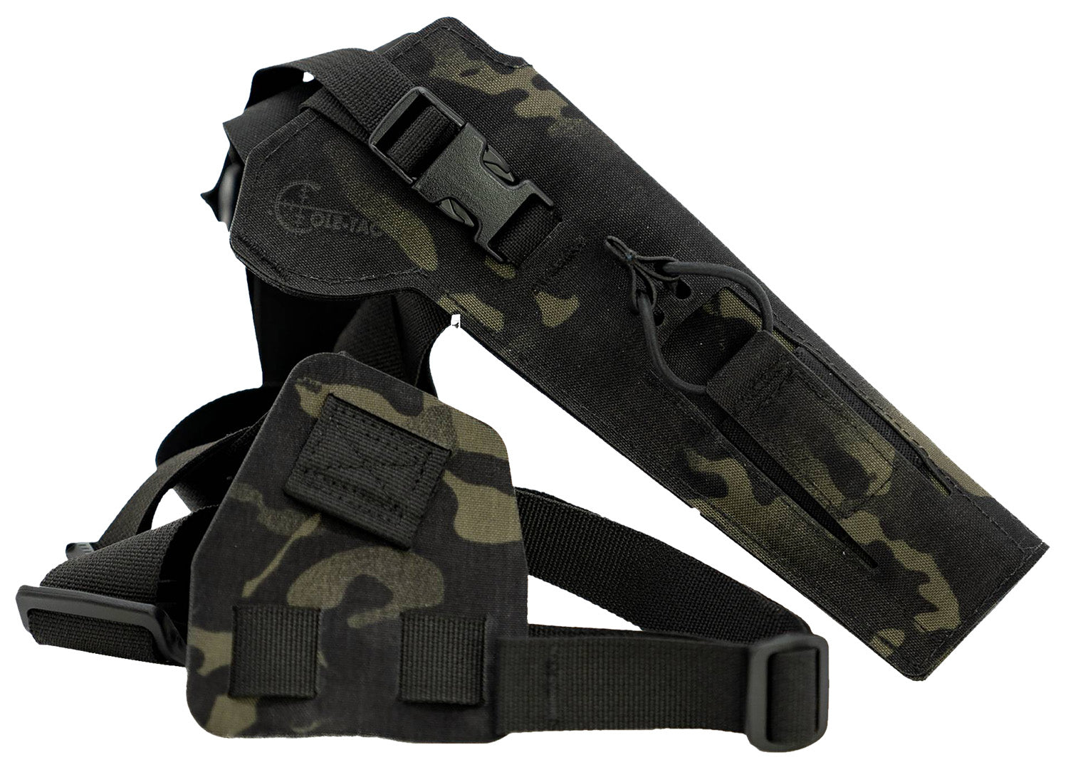 Cole-tac VW105 Varmint Wrangler Chest Pistol Holster Multi-Cam Black Right Hand