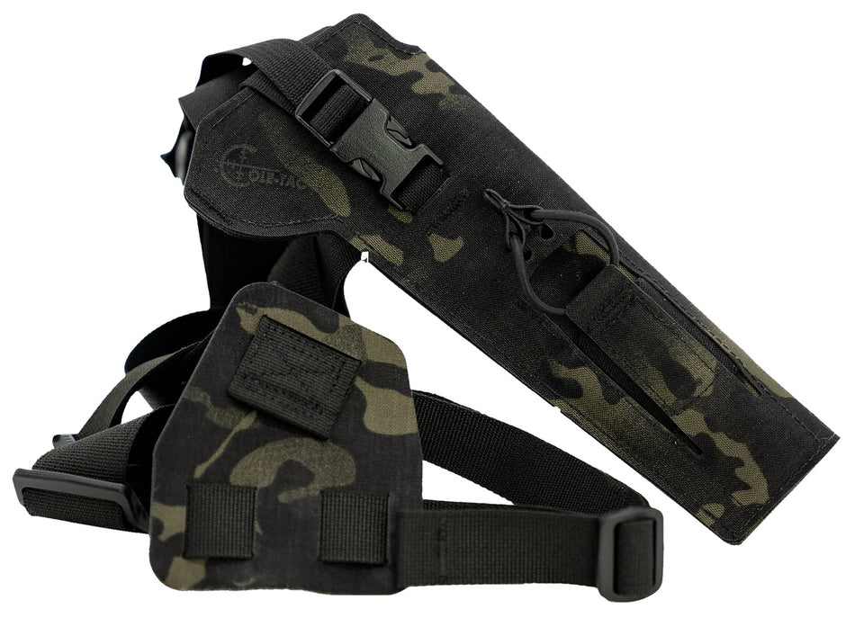 Cole-tac VW105 Varmint Wrangler Chest Pistol Holster Multi-Cam Black Right Hand