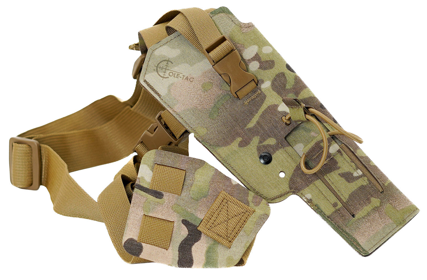 Cole-tac VW113 Varmint Wrangler Chest Pistol Holster Multi-Cam Right Hand