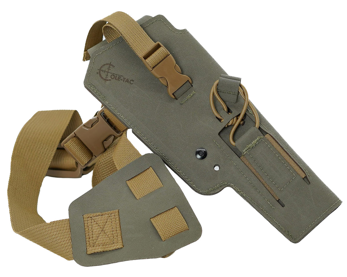 Cole-Tac VW114 Varmint Wrangler Pistol Holder Ranger Green Right Hand