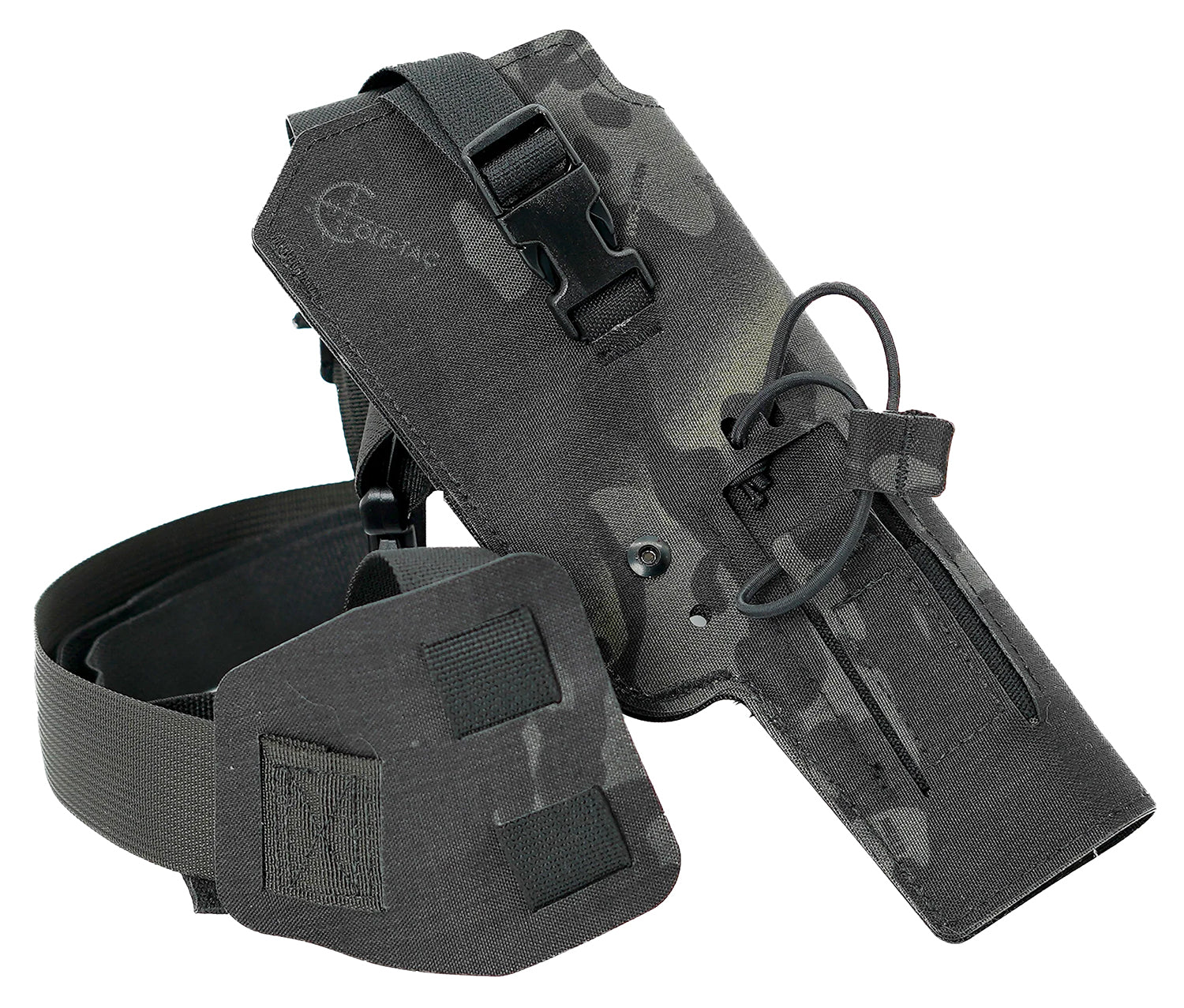 Cole-tac VW115 Varmint Wrangler Chest Pistol Holster Multi-Cam Black Right Hand