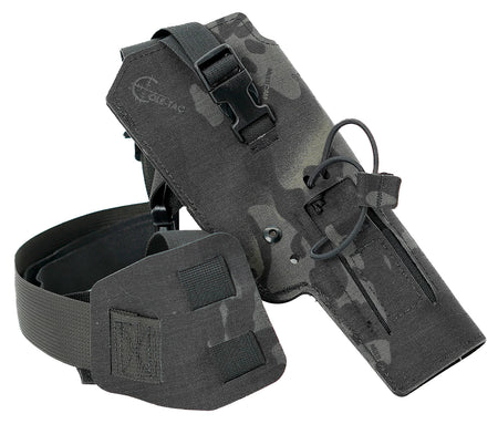 Cole-tac VW115 Varmint Wrangler Chest Pistol Holster Multi-Cam Black Right Hand