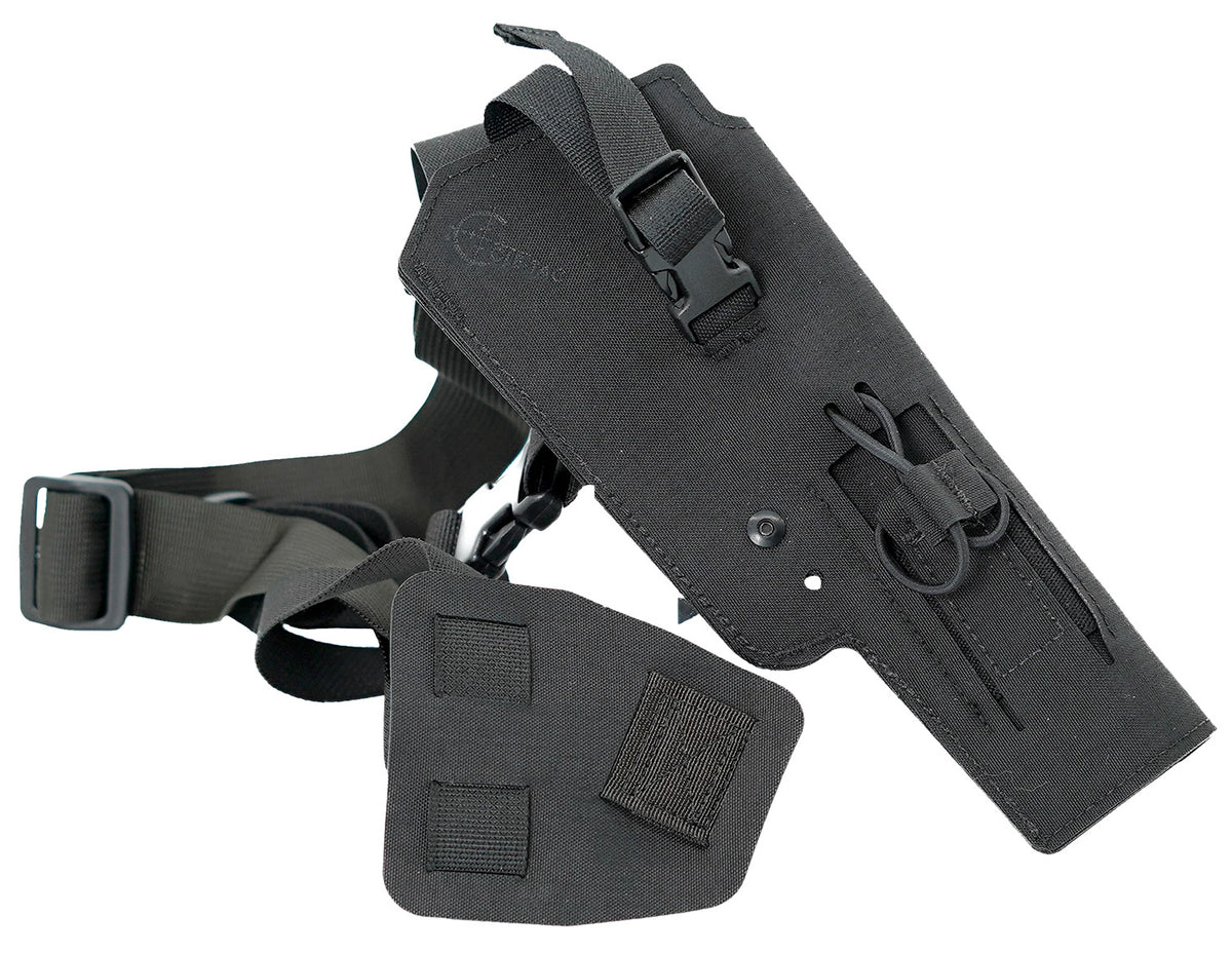 Cole-tac VW211 Varmint Wrangler Chest Pistol Holster Black Left Hand