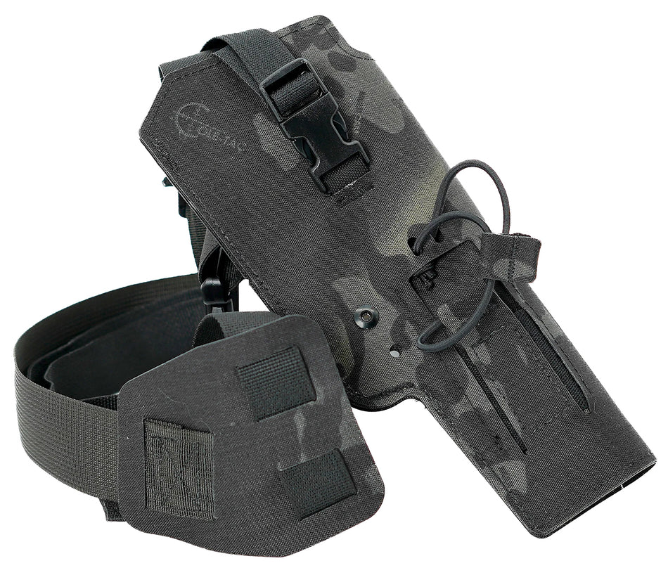 Cole-tac VW215 Varmint Wrangler Chest Pistol Holster Multi-Cam Black Left Hand