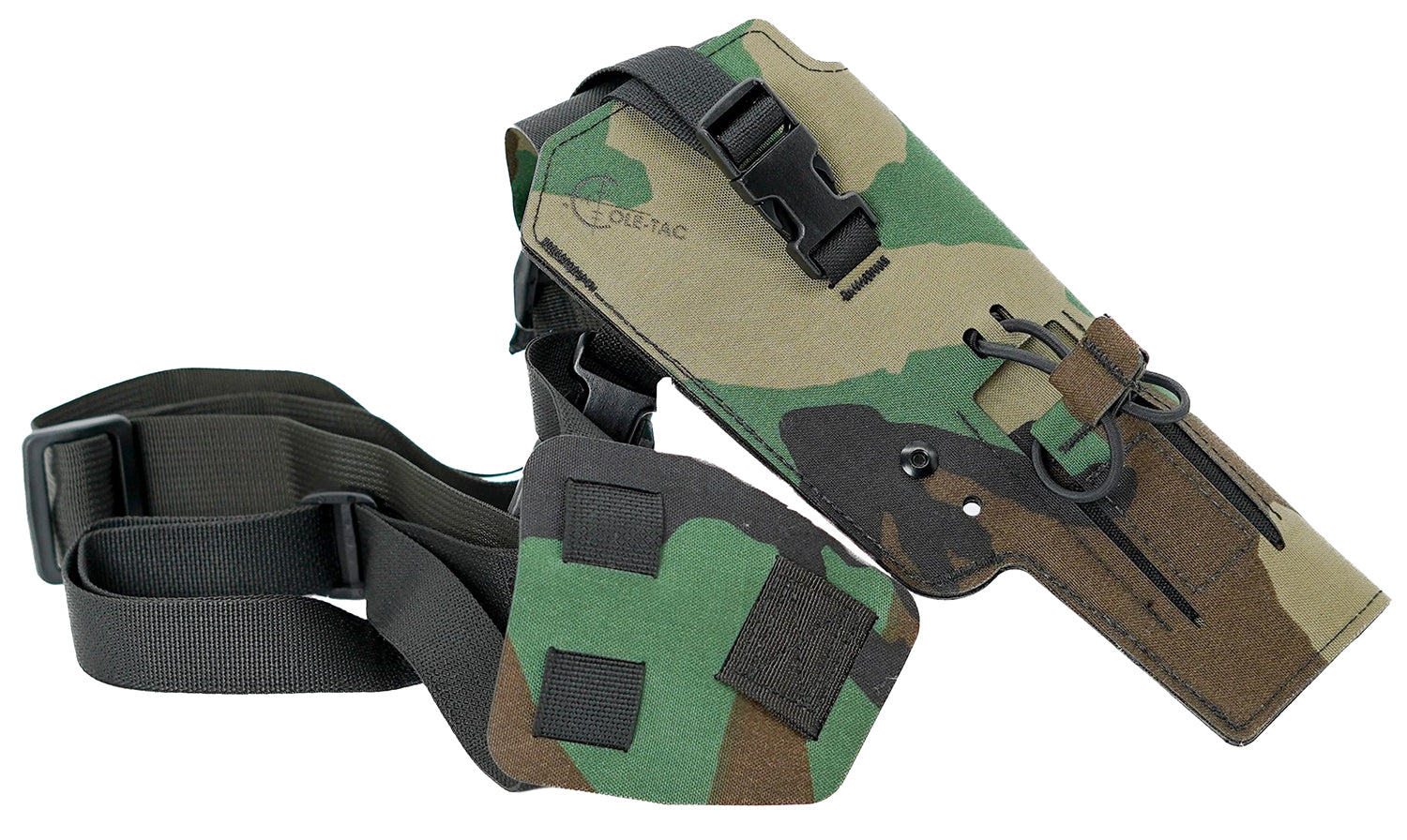 Cole-tac VW216 Varmint Wrangler Chest Pistol Holster M81 Woodland Left Hand