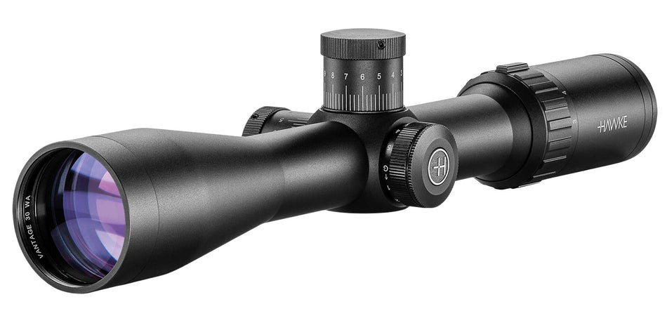Hawke Sport Optics Vantage 30 Riflescope 3-9x42mm 30mm Tube Illuminated .223/.308 Marksman Reticle Black