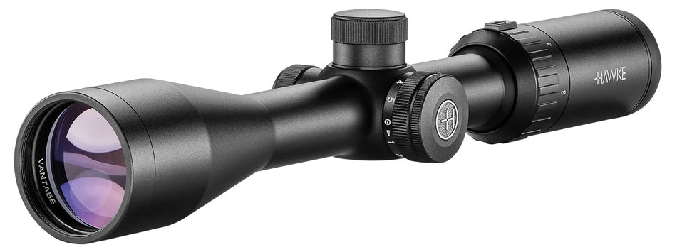 Hawke Sport Optics Vantage IR Riflescope 3-9x40mm 1" Tube Illuminated Rimfire 22LR HV Reticle Black