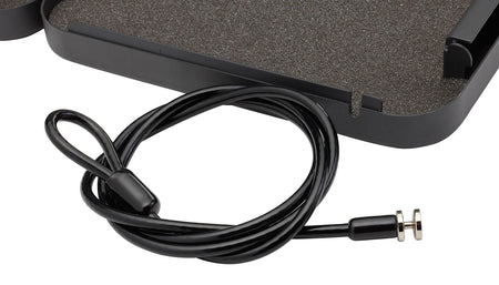 SnapSafe 75280 4-Foot Security Cable for Lock Boxes – Black, 1500 lb. Rated