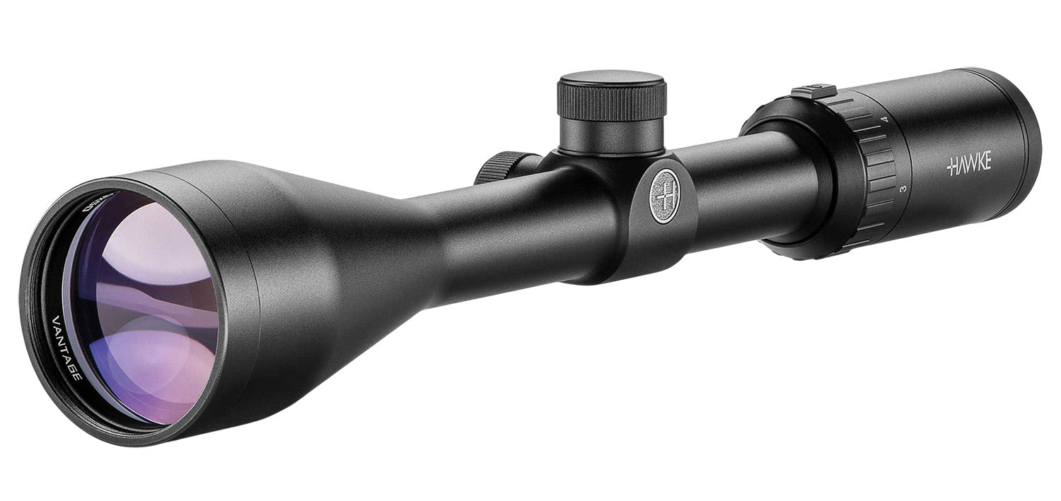 Hawke Sport Optics Vantage Riflescope 3-9x50mm 1" Tube 30/30 Duplex Reticle Black