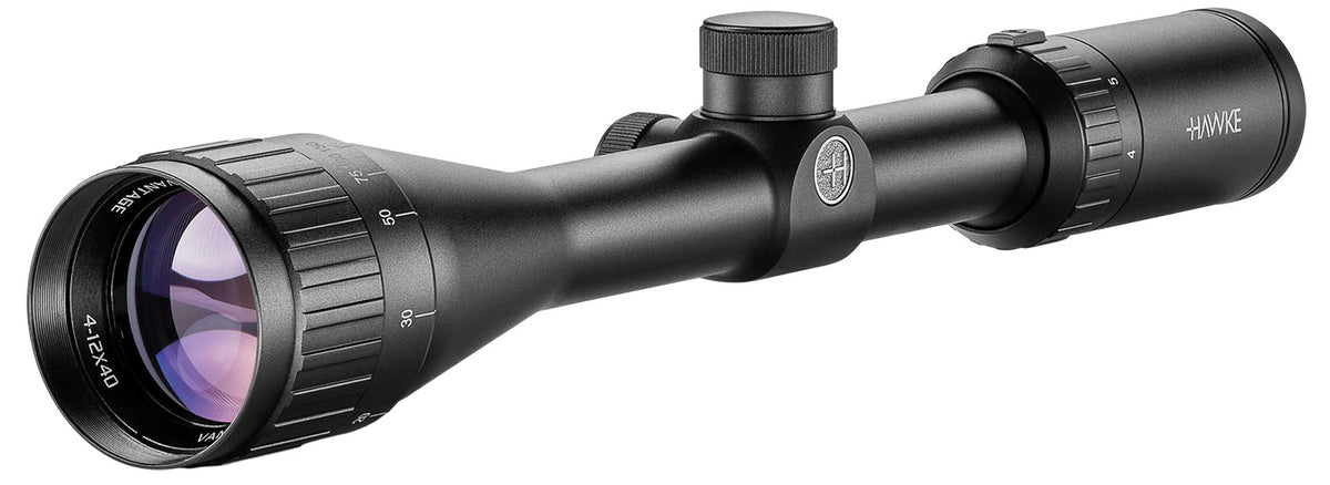 Hawke Sport Optics Vantage Riflescope 4-12x40mm 1" Tube Mil-Dot Reticle Black