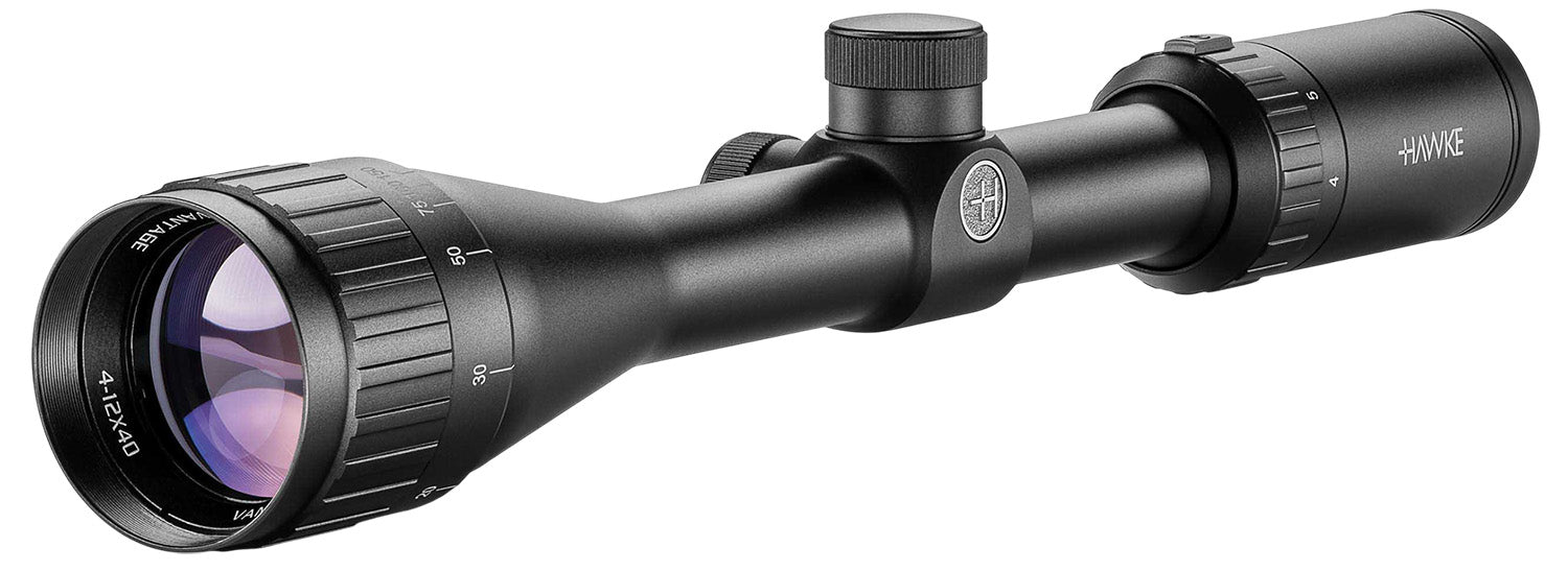 Hawke Sport Optics Vantage Riflescope 4-12x40mm 1" Tube Mil-Dot Reticle Black