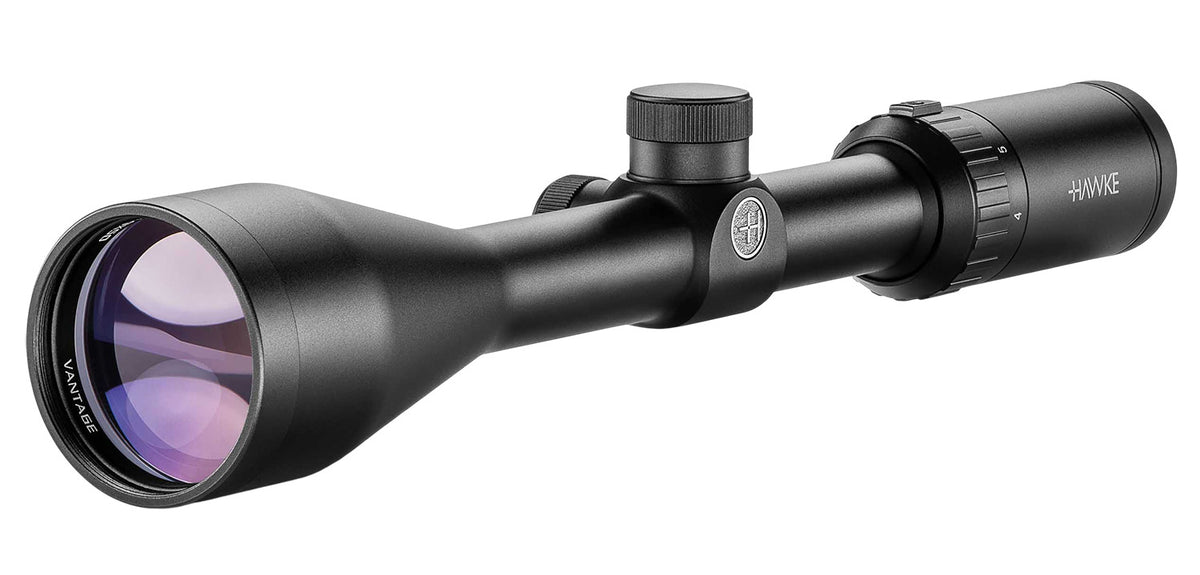 Hawke Sport Optics Vantage 14150 4-12x50mm Black 1" Tube 30/30 Duplex Reticle Riflescope