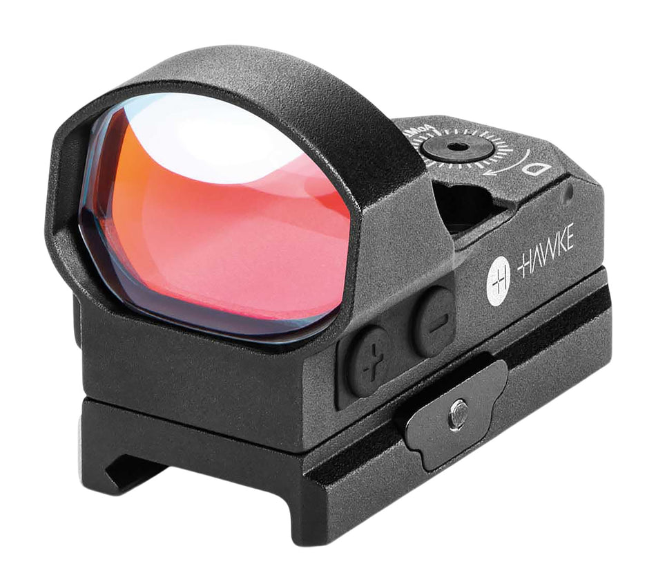 Hawke Sport Optics 12145 Reflex Sight Black 1x34mm Illuminated Circle Red Dot Weaver Mount