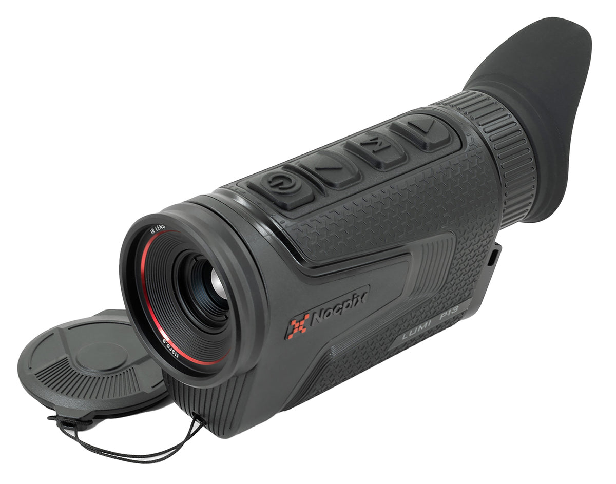 iRay USA LUMI-P13 Compact Thermal Monocular Black 2-4x 13mm 256x192