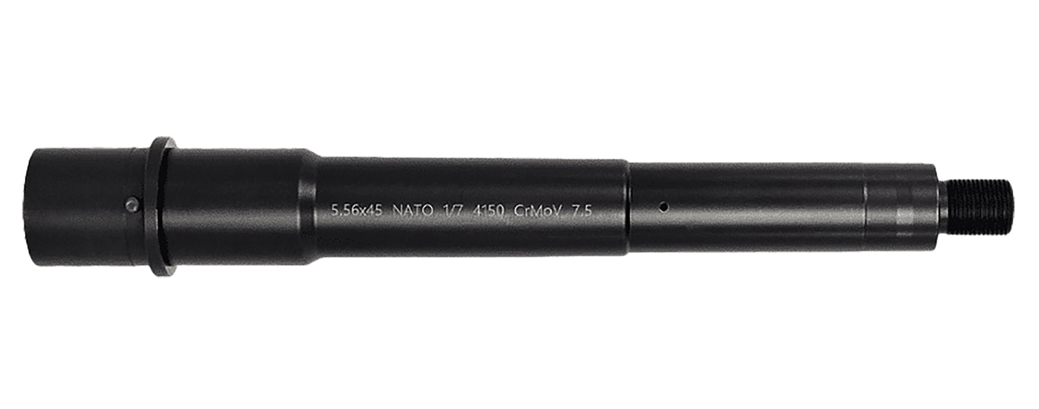 Lead & Steel LS556MEDPIST7.5 5.56 Medium Profile Pistol 7.5" 4150 Black Nitride Threaded Barrel