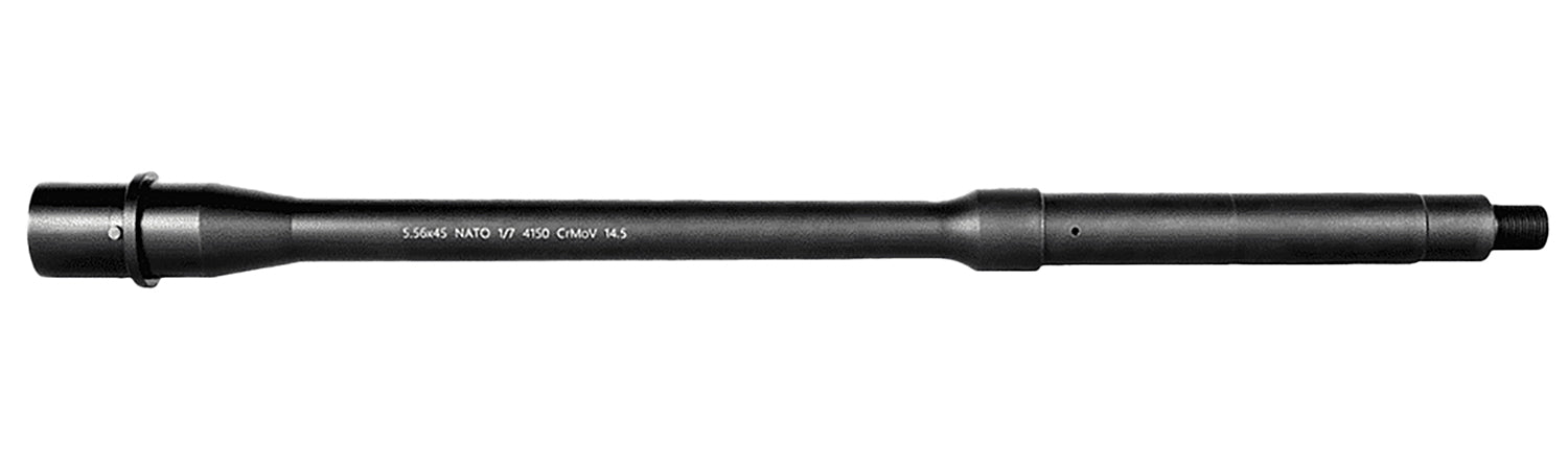 Lead & Steel LS556GOV-MID-14.5 5.56mm 14.50" Government Profile AR Barrel M4 Feed Ramps