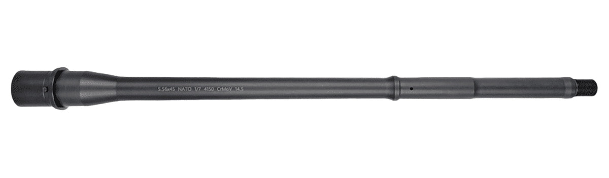 Lead & Steel LS556PEN-MID-14.5 5.56mm 14.50" Pencil Profile Mid-Length AR Barrel M4 Feed Ramps
