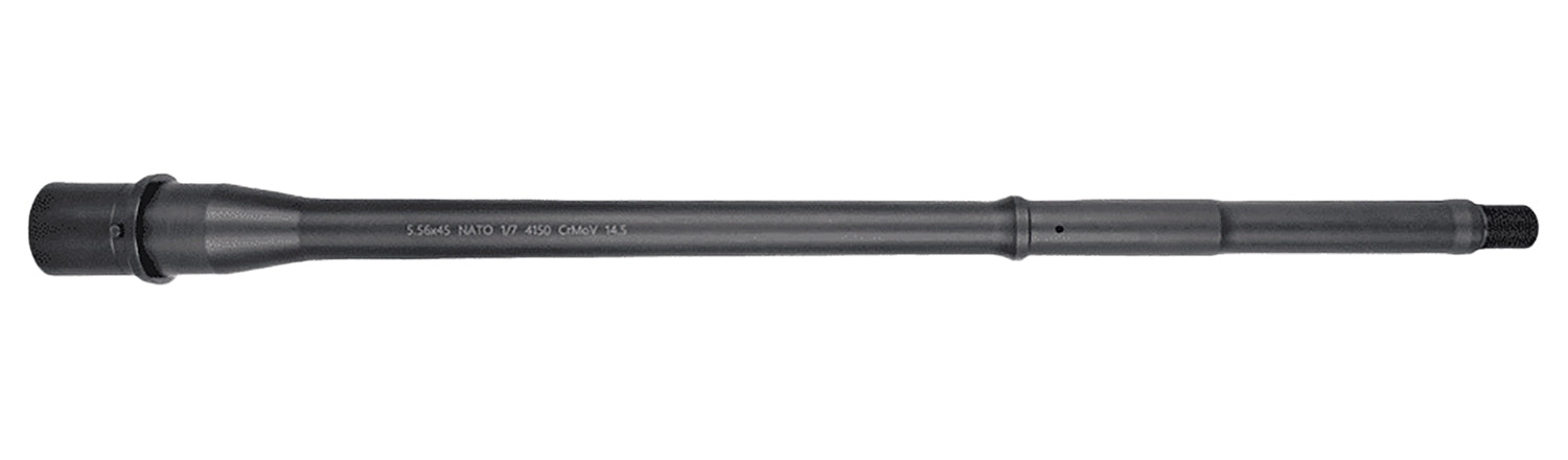 Lead & Steel LS556PEN-MID-14.5 5.56mm 14.50" Pencil Profile Mid-Length AR Barrel M4 Feed Ramps