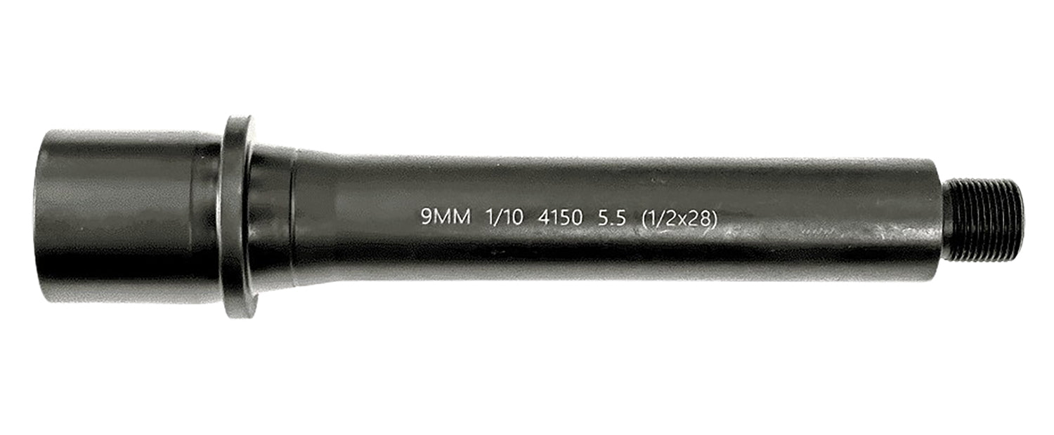 L&S LS9MM55-28 AR9 5.5" Nitride Barrel 1/2x28 Thread