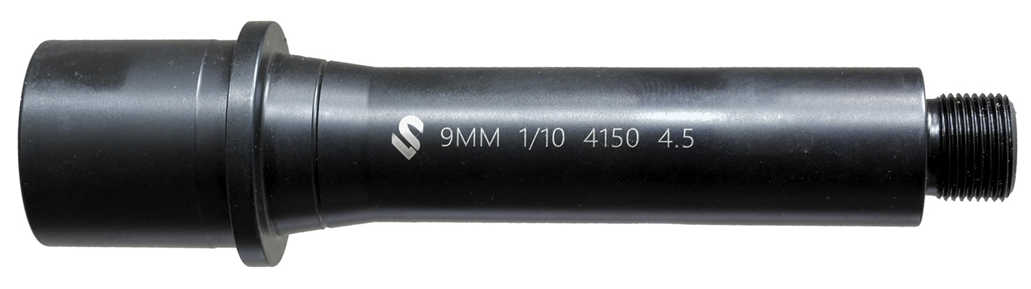 L&S LS9MM45-36 AR9 4.5" Nitride Barrel 1/2x36 Thread