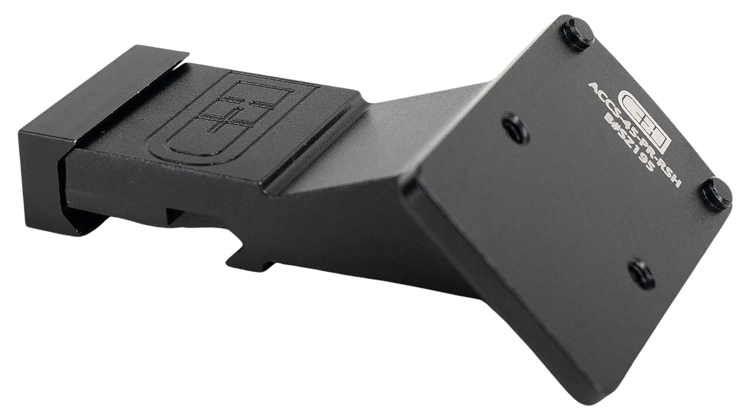 C&H PR-45-RSH 45-Degree Offset Picatinny Mount for Trijicon RMR/SRO