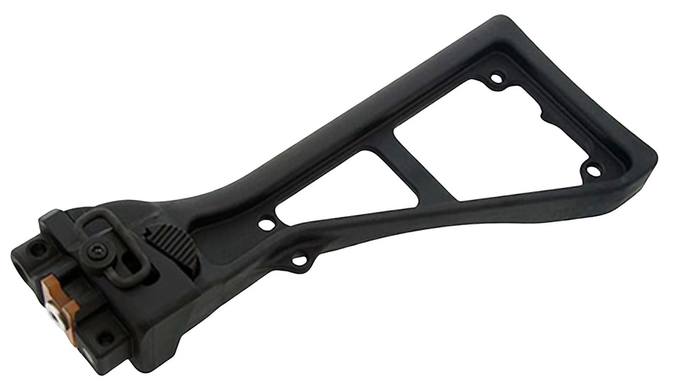 B&T Firearms BT-20151-2-US Black Aluminum Polymer Folding Stock for HK MP5K
