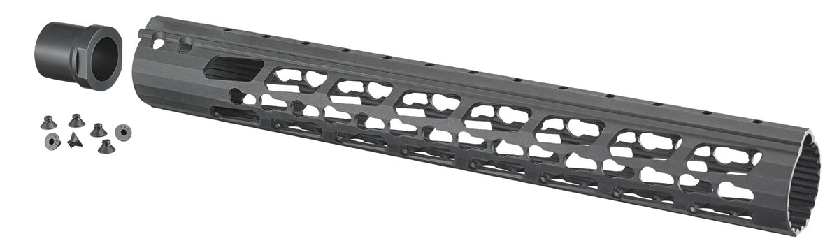 Ruger 90589 Precision Rifle 6061-T6 Aluminum Black Anodized Handguard
