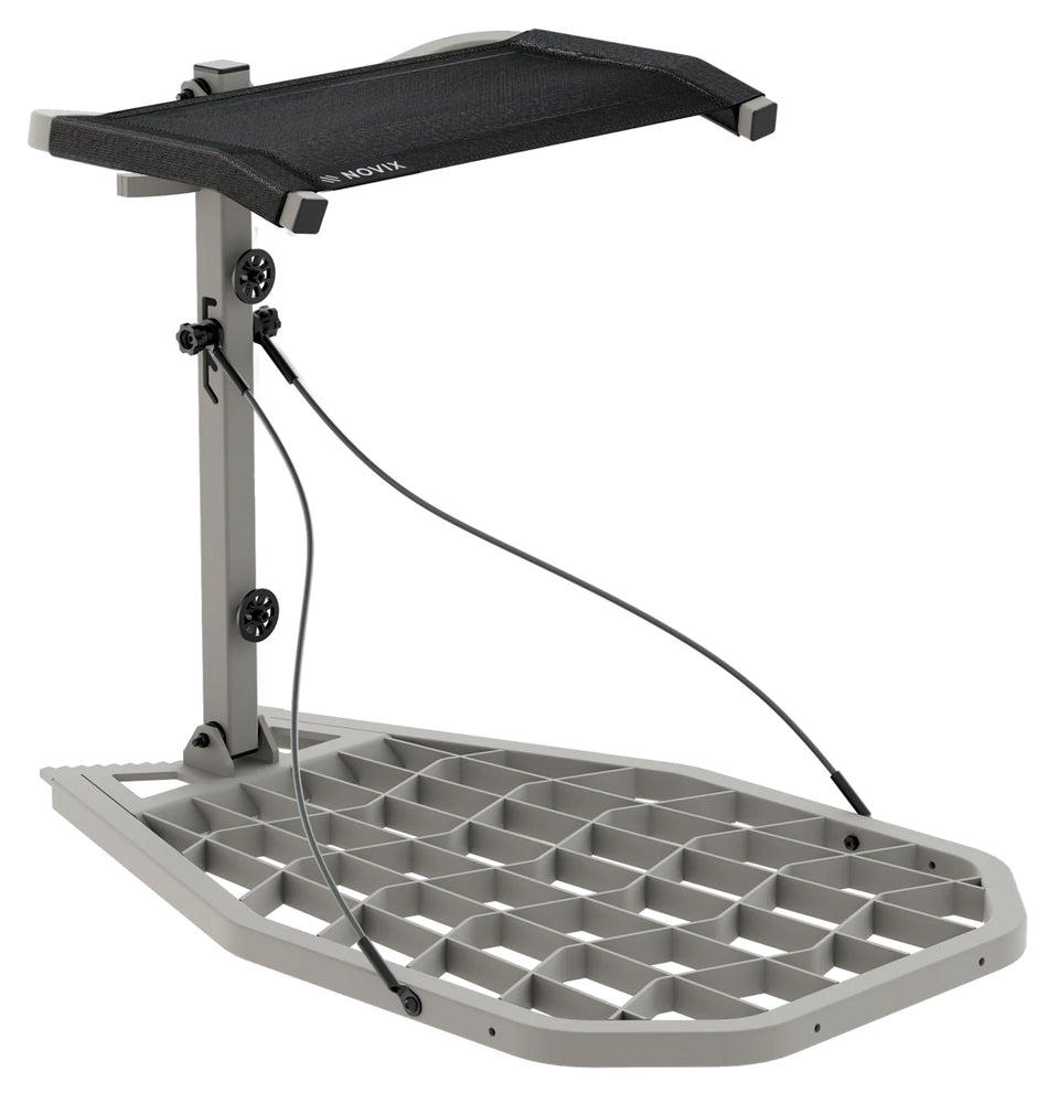 NOVIX NX-RHO Raider Hang On Treestand Classic Aluminum
