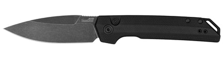 Kershaw 7038G10 Launch Iridium Automatic 3.45" Folding Plain Black Oxide Blackwash CPM MagnaCut Blade Black Aluminum/G10 Handle