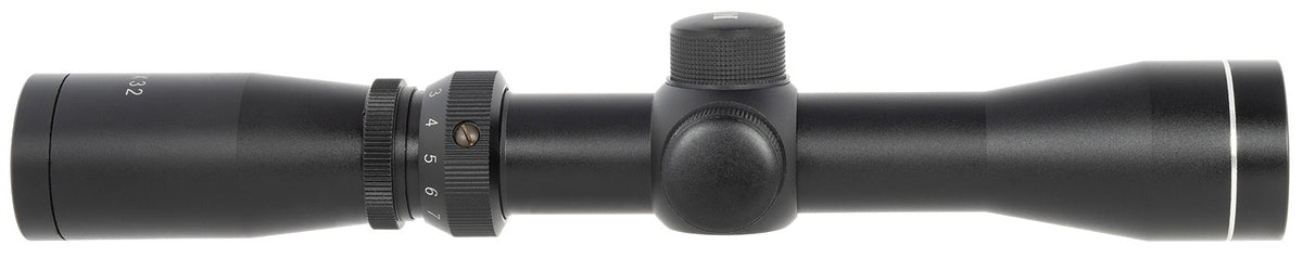 Aim Sports JHI2732B Black 2-7x32mm Rifle Scope