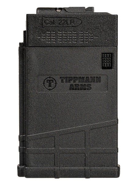 Tippmann Arms A201065 M4-22 10-Round Low Profile .22 LR Magazine Black Steel
