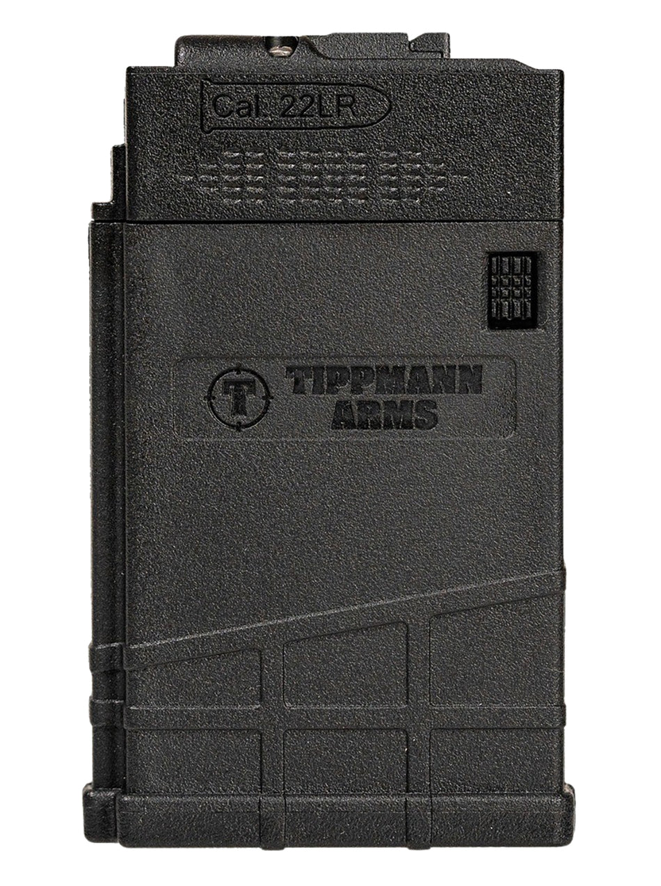 Tippmann Arms A201065 M4-22 10-Round Low Profile .22 LR Magazine Black Steel