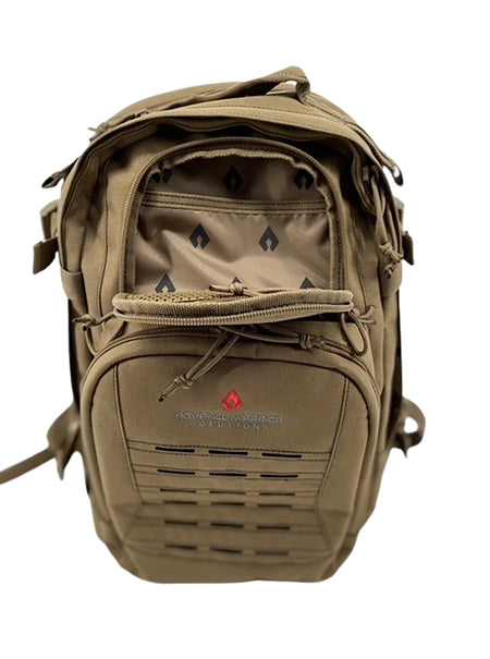 Advance Warrior Solutions S3DBPTN Spear 3-Day Tactical Backpack Tan and Black
