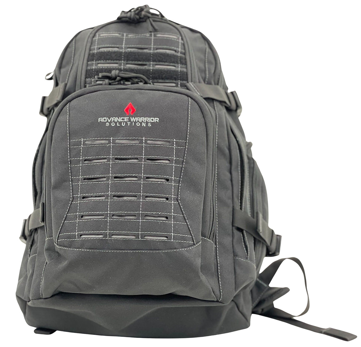 Advance Warrior Solutions S3DBPBL Spear 3-Day Tactical Backpack 600D Polyester Black