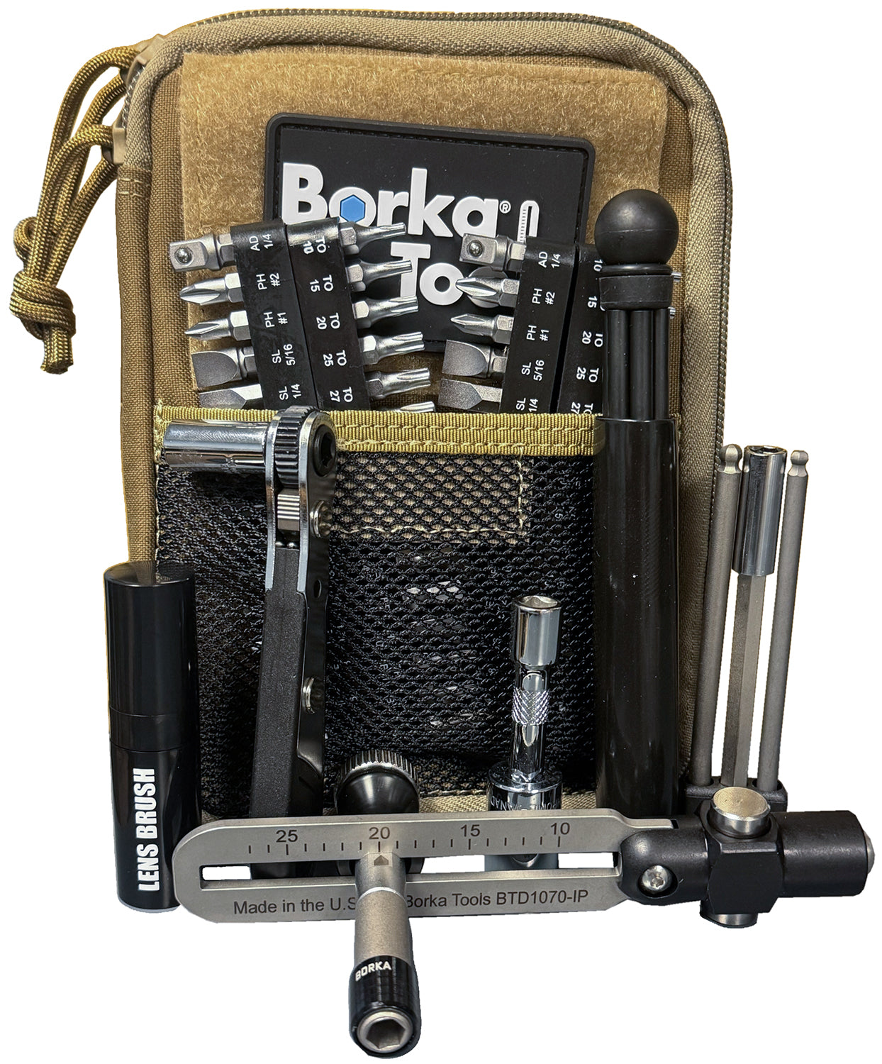 Borka BTD-G6 Mil-Spec Kit with 2x Bits and ECR 3-Piece Extension