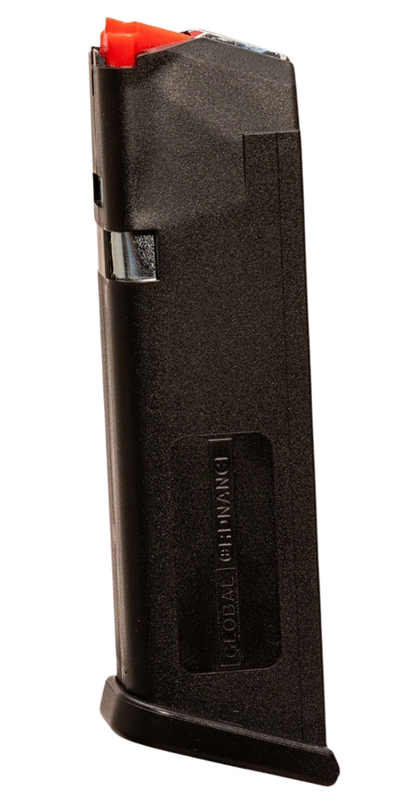 Global Ordnance 17rd 9mm Luger Glock Style Handgun Magazine Black