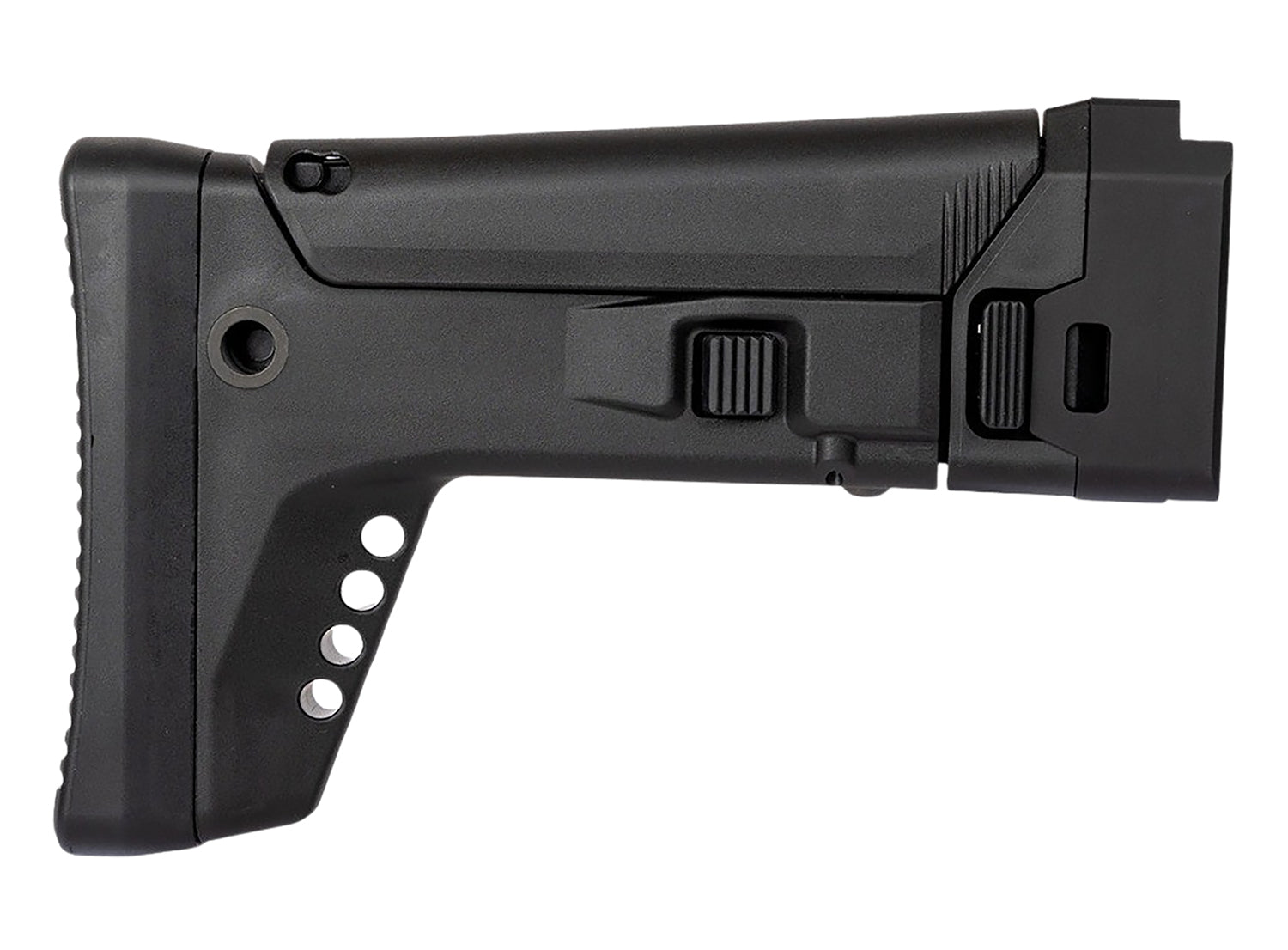Global Ordnance UFS 1913 Universal Fit Adjustable Folding Stock Black Polymer