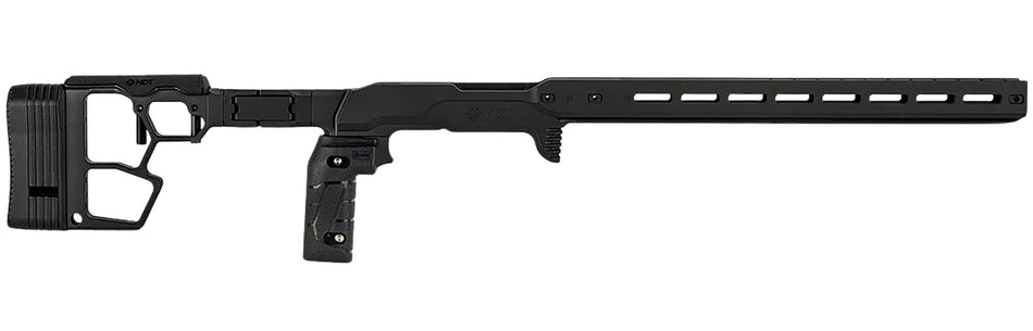 MDT ACC Premier Gen2 Chassis Cerakote Black Aluminum Ruger American Rimfire 34.40in OAL