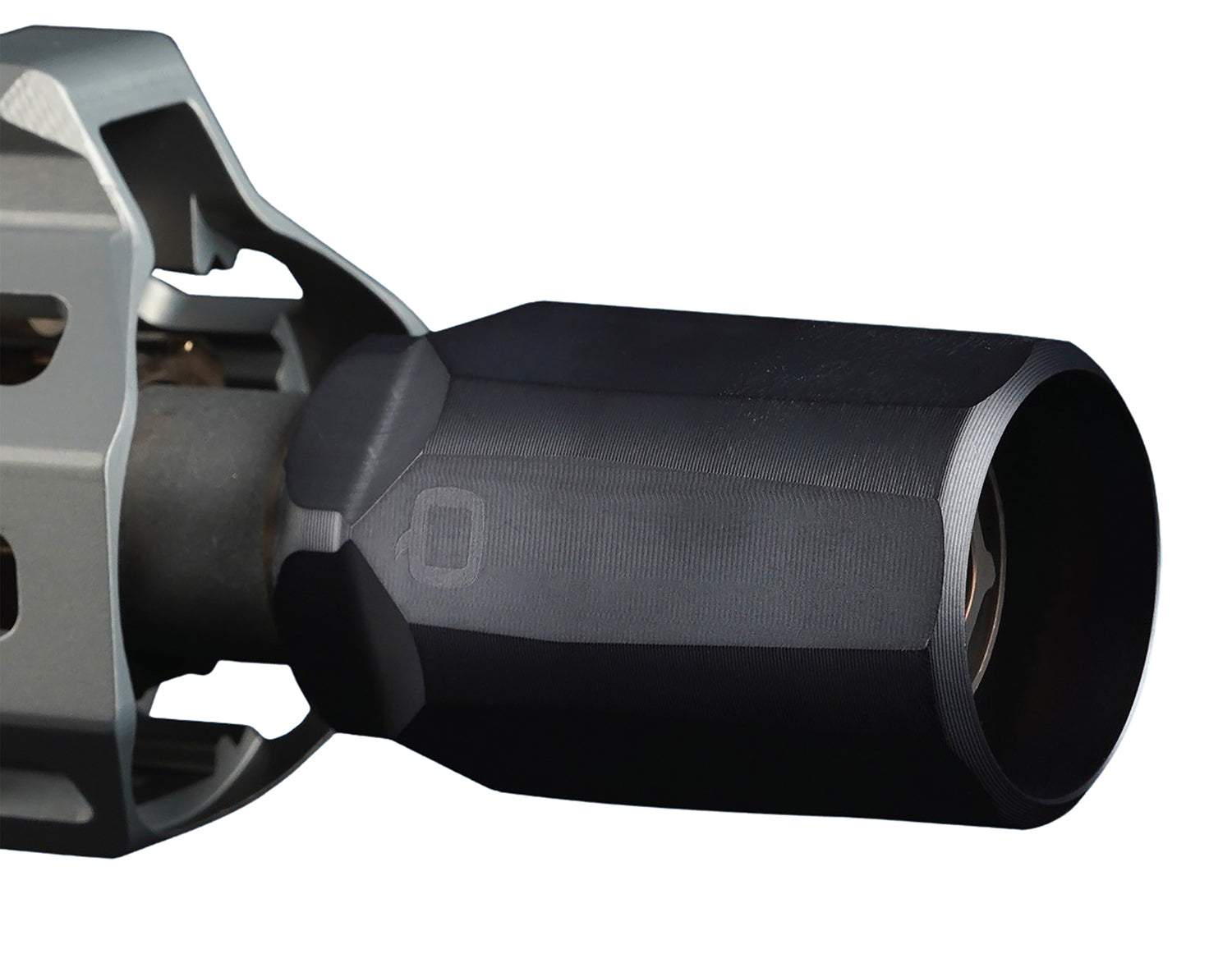 Q Whistle Tip PVD Cherry Boom Blast Muzzle Device