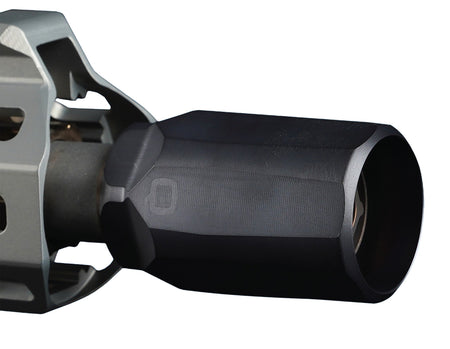 Q Whistle Tip PVD Cherry Boom Blast Muzzle Device
